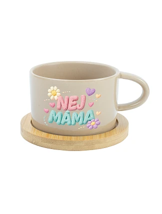 NEJ MÁMA - krémový hrníček makronka 200 ml