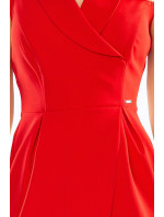 Dámské šaty 153-2 red - NUMOCO
