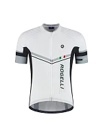 Tričko Rogelli Gara Mostro II, bílo-stříbrné, velikost 2XL