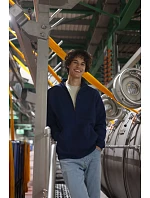 Fruit of the Loom Iconic Premium Sweat Jacket Mikina z těžké bavlny 16.2290 athletic heather Fruit of the Loom Iconic Premium Sweat Jacket Mikina z těžké bavlny 16.2290 athletic heather