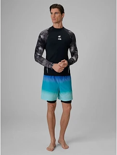 Pánské plážové šortky typu boardshorts s ochranou UPF50+ značky 4F, model 4FRSS26UBDSM257-36S