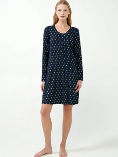 Vamp - Noční košile se zlatým potiskem 21010 - Vamp