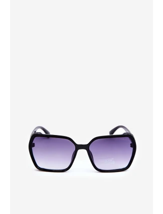 Dámské černé sluneční brýle s UV400 ochranou