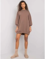 Šaty RV SK 7207.03 hnědá Šaty RV SK 7207.03 hnědá