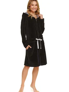 Dámský župan 1008 black - Doctornap