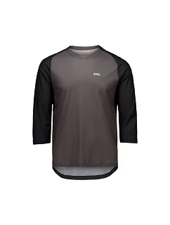 Cyklistické tričko POC M's Motion Air 3/4 Jersey, šedé