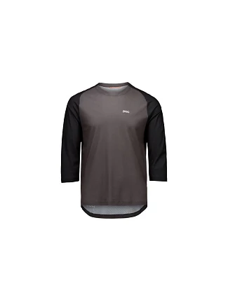 Cyklistické tričko POC M's Motion Air 3/4 Jersey, šedé
