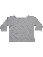 Mantis M 128 Dámská mikina "Flash Dance" 70.0128 heather grey melange Mantis M 128 Dámská mikina "Flash Dance" 70.0128 heather grey melange