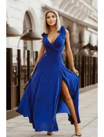 Dámské večerní šaty 231 modré - Bicotone Dámské večerní šaty 231 modré - Bicotone