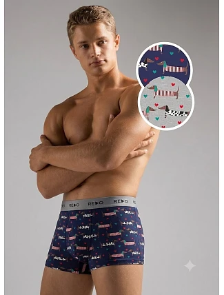 Redo boxerky 1BE-814 Valentine's Day M-2XL Redo boxerky 1BE-814 Valentine's Day M-2XL