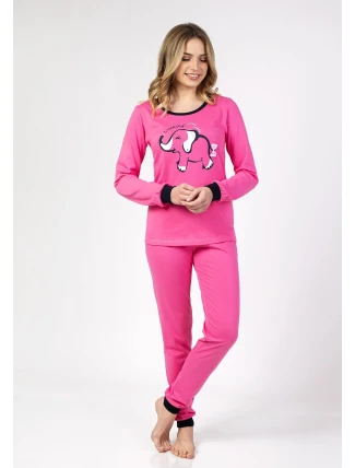 Pyžamo Regina 682 dlouhé/r S-XL dámské Z24/25 Pyžamo Regina 682 dlouhé/r S-XL dámské Z24/25