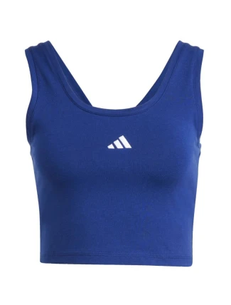 Bavlněné tílko adidas Essentials Small Logo Lifestyle Tank W JC5939 Bavlněné tílko adidas Essentials Small Logo Lifestyle Tank W JC5939