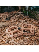 Pedály FUNN TAIPAN hnědé