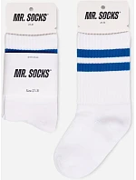 Mr. Socks L 05004 Tenisové ponožky "Basic" 88.5004 white/black Mr. Socks L 05004 Tenisové ponožky "Basic" 88.5004 white/black