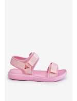 Dámské Sportovní Sandály Big Star LL274729 Růžové