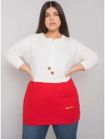 Mikina RV BL 6845.51P bílá a červená