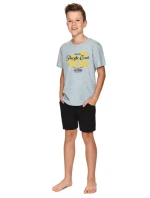 Chlapecké pyžamo 2749 Wadim grey - TARO Chlapecké pyžamo 2749 Wadim grey - TARO