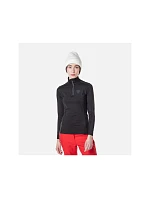 Rossignol W Classique 1/2 Zip mikina černá