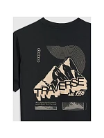 Pánské tričko s potiskem 4F 4FRAW25TTSHM3377-20S pánské