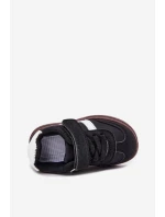 Sportovní Boty Dětské Na Suchý Zip Černé Adelina