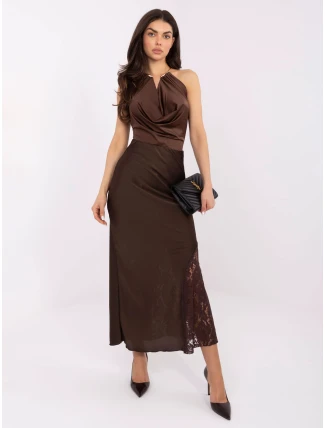 Sukně MI SD G9140.34 tmavě hnědá