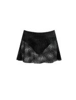 Dámská plážová sukně D98C-19 černá - Self