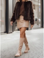 FashionStreet béžové dámské boty ZY1271 FashionStreet béžové dámské boty ZY1271