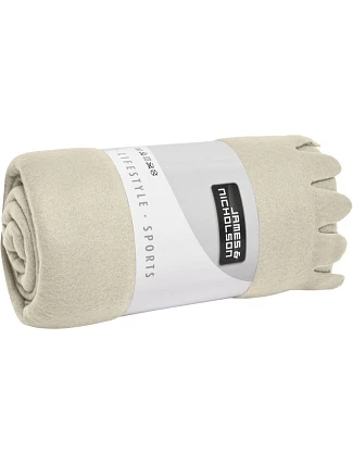 Daiber JN 957 Fleecová deka s třásněmi 02.0957 off white Daiber JN 957 Fleecová deka s třásněmi 02.0957 off white