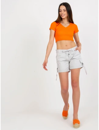 Šortky D60530Z62009K světle šedé Šortky D60530Z62009K světle šedé