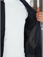 Pánská přechodná bunda bomber modrá FashionStreet TX5015