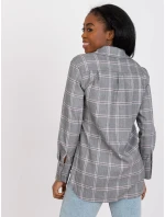 Dámská košile LK-KS-508770.49P-šedá Dámská košile LK-KS-508770.49P-šedá
