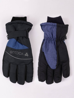 Yoclub Pánské zimní lyžařské rukavice REN-0305F-A150 Black