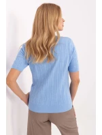 Svetr s krátkým rukávem  model 217333 Factory Price