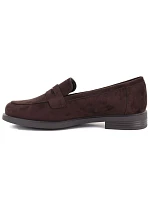 Dámské polobotky, loafersy, lordsy, hnědé, Potocki SZ12832 Dámské polobotky, loafersy, lordsy, hnědé, Potocki SZ12832