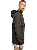 Build your Brand BY 096 Větrovka s 1/4 zipem 56.0096 black