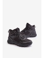 Lehké Zateplené Pánské Trekingové Boty Voděodolné McBraun Černé
