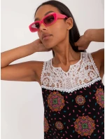 Top AT TP 22501B.01X černá a růžová Top AT TP 22501B.01X černá a růžová