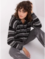 Jumper BA SW 8000.56P šedý černý Jumper BA SW 8000.56P šedý černý