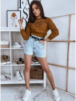 Dámská mikina SAN FRANCISCO červená FashionStreet BY0923