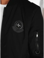 Pánská přechodná bunda bomber černá FashionStreet TX5029