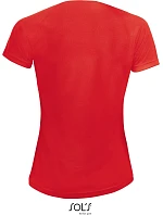 SOL'S Sporty Women Dámské raglánové sportovní tričko 25.1159 red