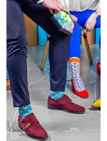 Duhové Rainbow Socks Ponožky V Geometrických Vzorech 3 Párů Duhové Rainbow Socks Ponožky V Geometrických Vzorech 3 Párů