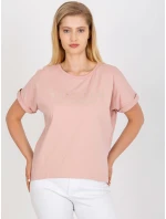 Tričko RV TS 7776.02P světle růžová