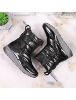 Dámské metalické sněžnice W INT1785B - Big Star