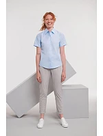 Russell Athletic 933F Halenka Oxford s krátkým rukávem 11.933F white