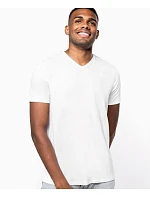 Kariban K 3014 Pánské elastické tričko s výstřihem do V 20.3014 white Kariban K 3014 Pánské elastické tričko s výstřihem do V 20.3014 white