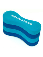 AQUA SPEED Plavecké desky Ósemka "4" Blue/Light Blue