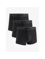 Termální boxerky Under Armour Performance Tech 3 in 3-Pack Boxerjock - black/black/castlerock