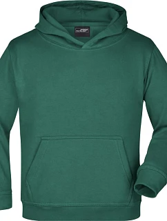 Daiber JN 47K Dětská mikina s kapucí 02.047K dark green