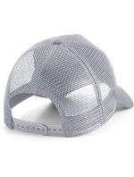 Beechfield B 642 5 panelová Snapback kšiltovka "Microknit Trucker" 53.0642 light grey